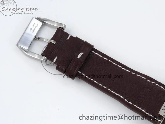 MIROTIME 0511 ZipUp Pilot Mark XX BLSF 1:1 Best Edition Green Dial on Brown Leather Strap MIYOTA 7019